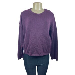 Lulu’s Women’s Burgundy Round Collar Sweater Sz M - NWT